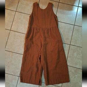 Conscious Clothing Backyard Jumpsuit Rust
